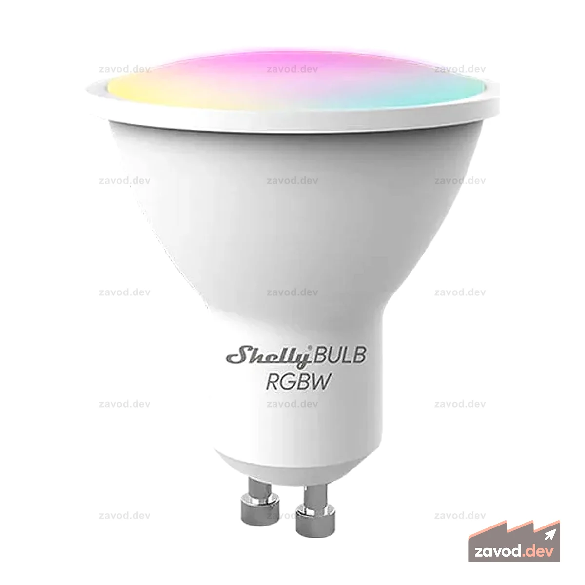 Shelly Duo GU10 RGBW — Умная лампа с регулируемой яркостью [Снято с производства]