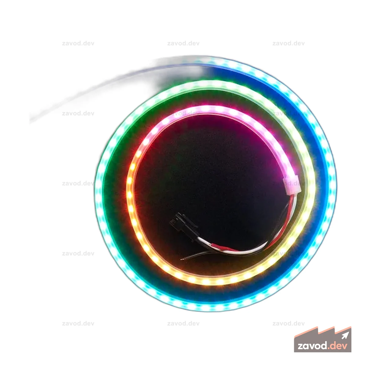 Adafruit NeoPixel Светодиодная боковая световая лента - черная 120 светодиодов