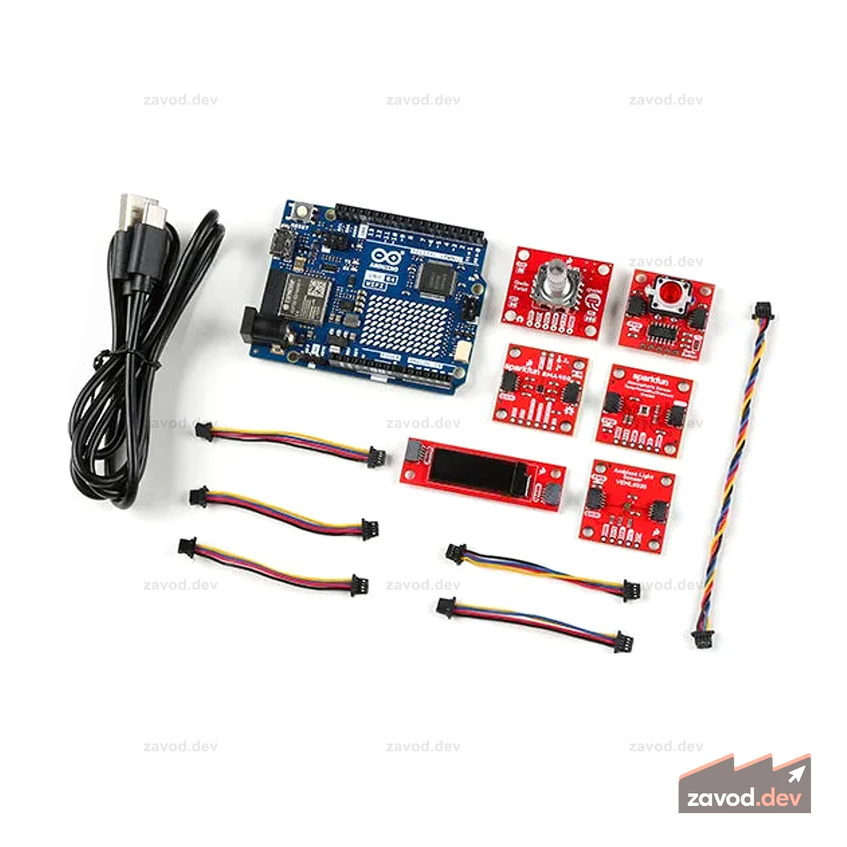 Комплект SparkFun Arduino UNO R4 WiFi Qwiic