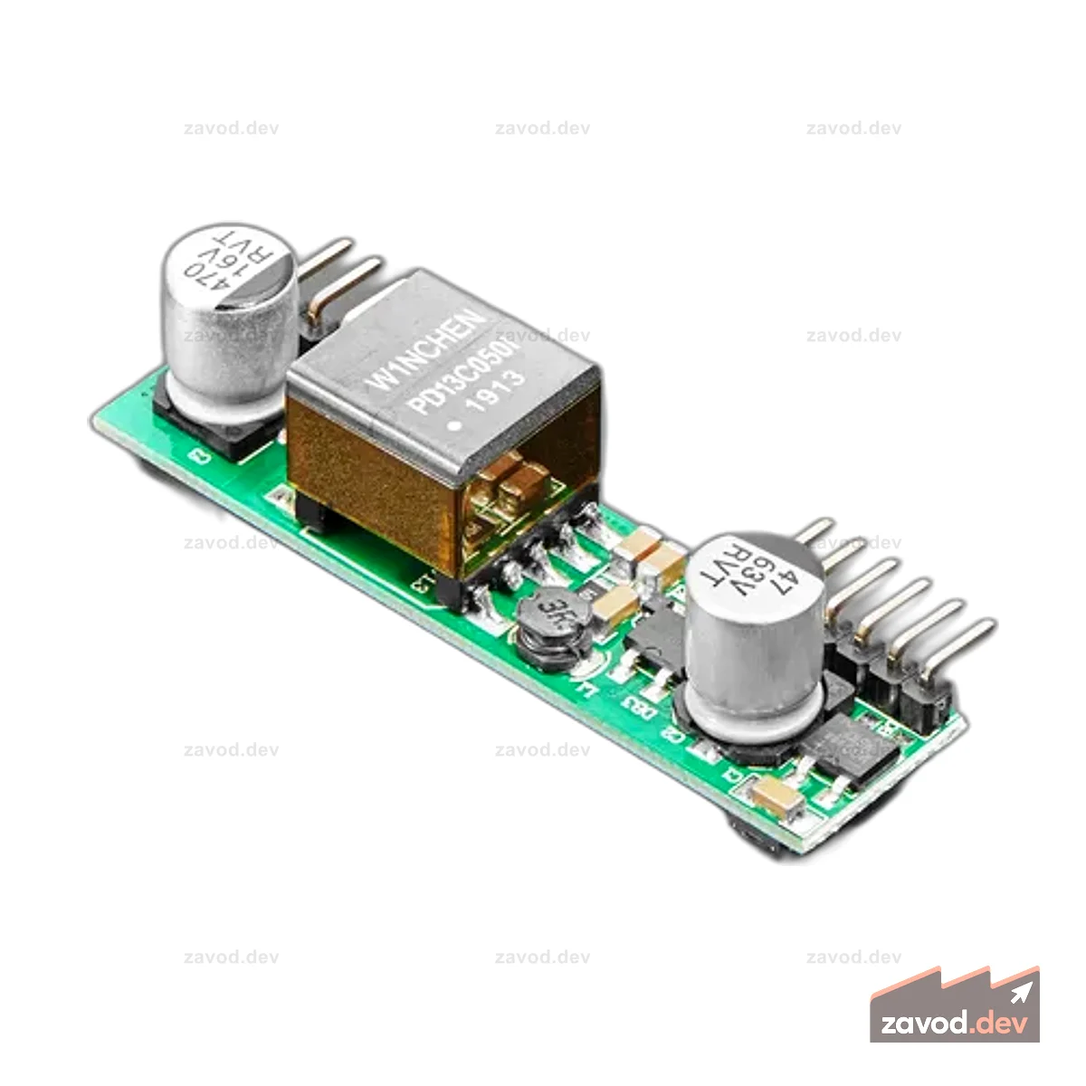 Модуль PoE с изолированным выходом, 5 В, 1,8 А — для Raspberry Pi 3 B+ или 4