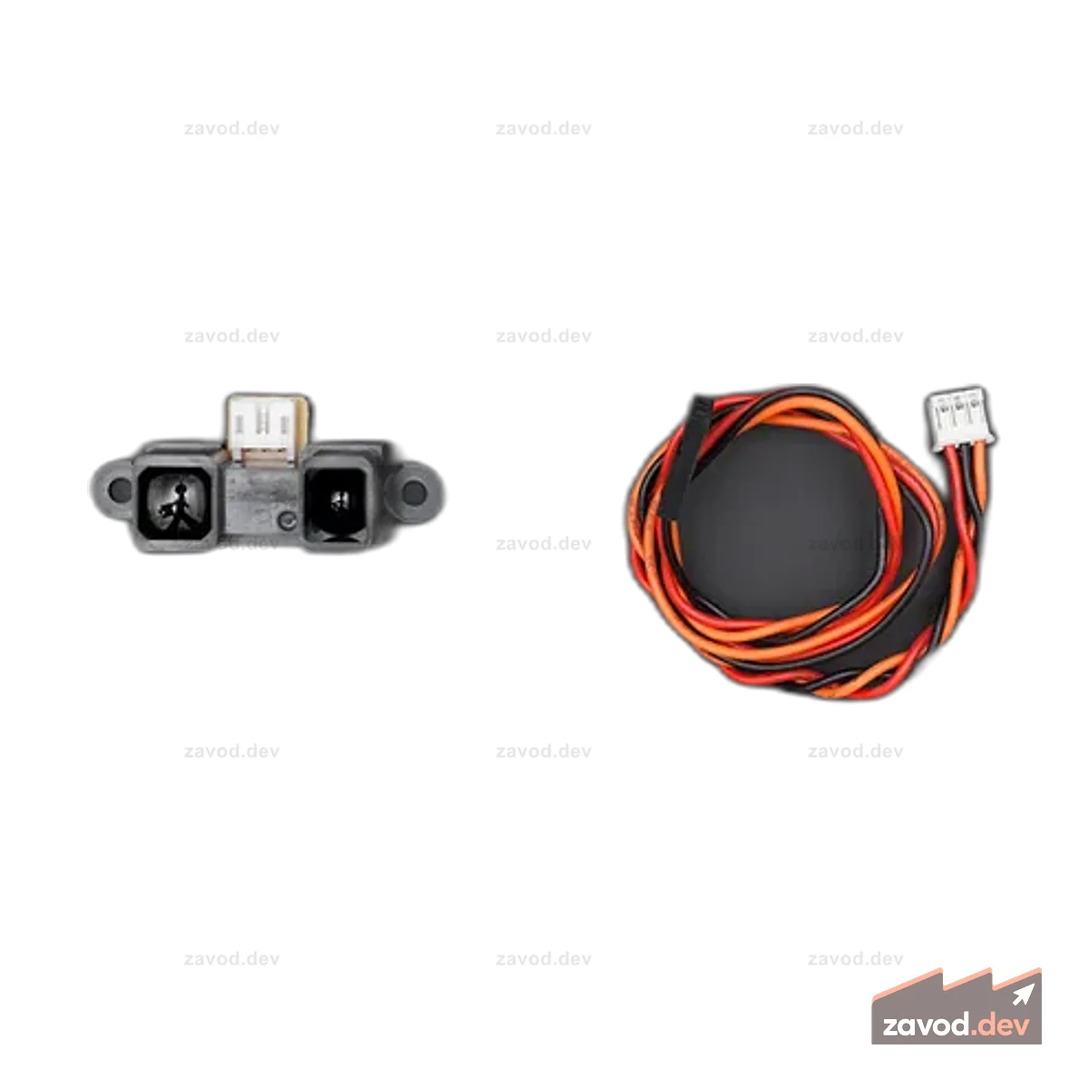 Гравитация: Sharp GP2Y0A02YK ИК-датчик Ranger (20–150 см) (Снято с производства)