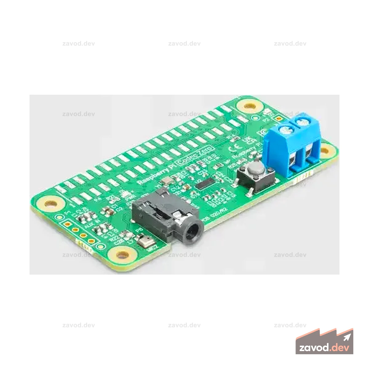 Нулевой кодек Raspberry Pi® IQaudio