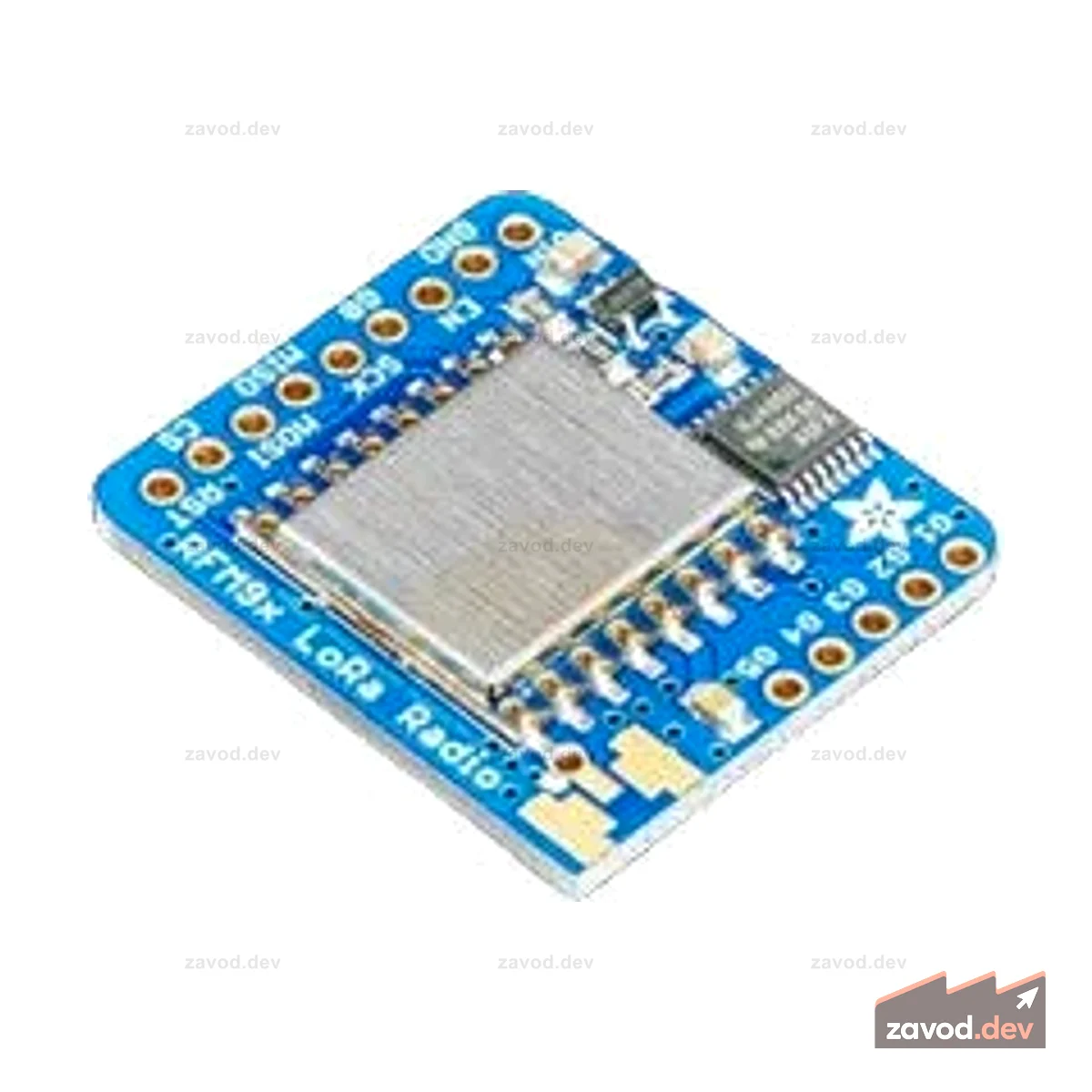 Радиоприёмопередатчик Adafruit RFM96W LoRa, 433 МГц | Код: 3073