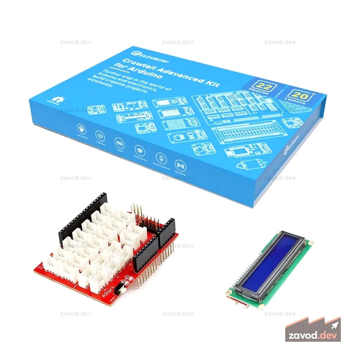 Расширенный комплект Crowtail для Arduino