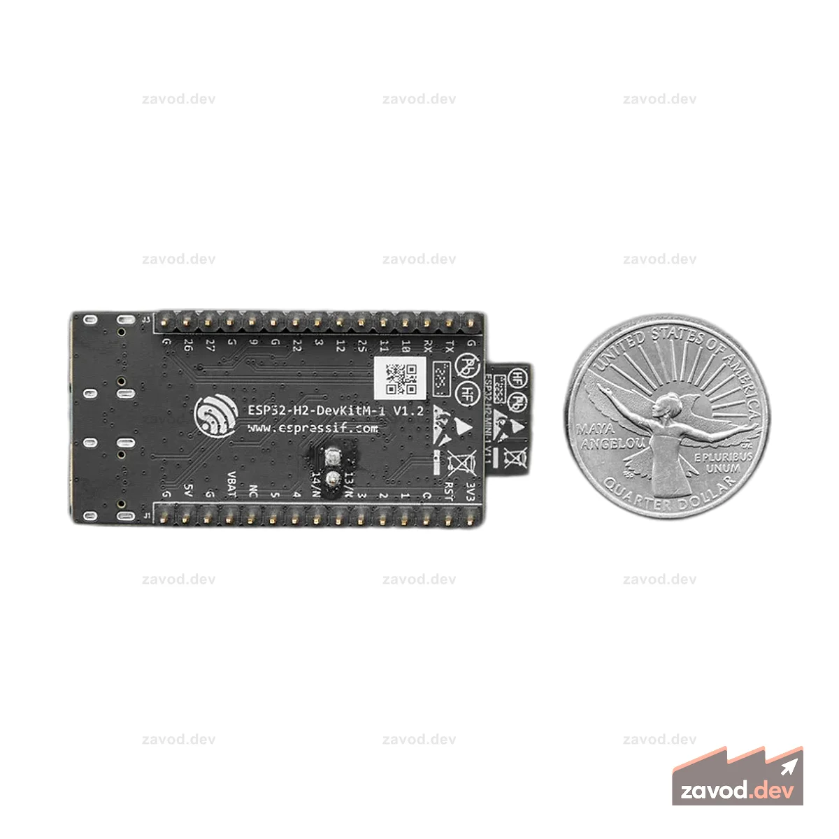 ESP32-H2-DevKitM-1 — флэш-память 4 МБ