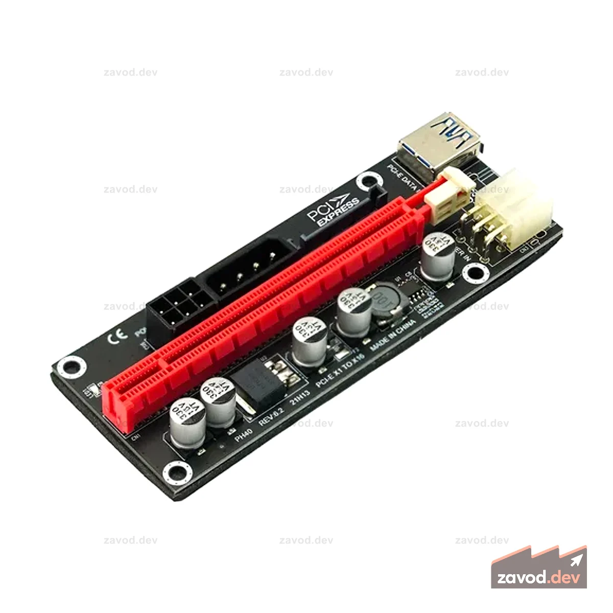 PCIex1 to PCIex16 Graphics Card Extension Board compatible with LattePanda Sigma