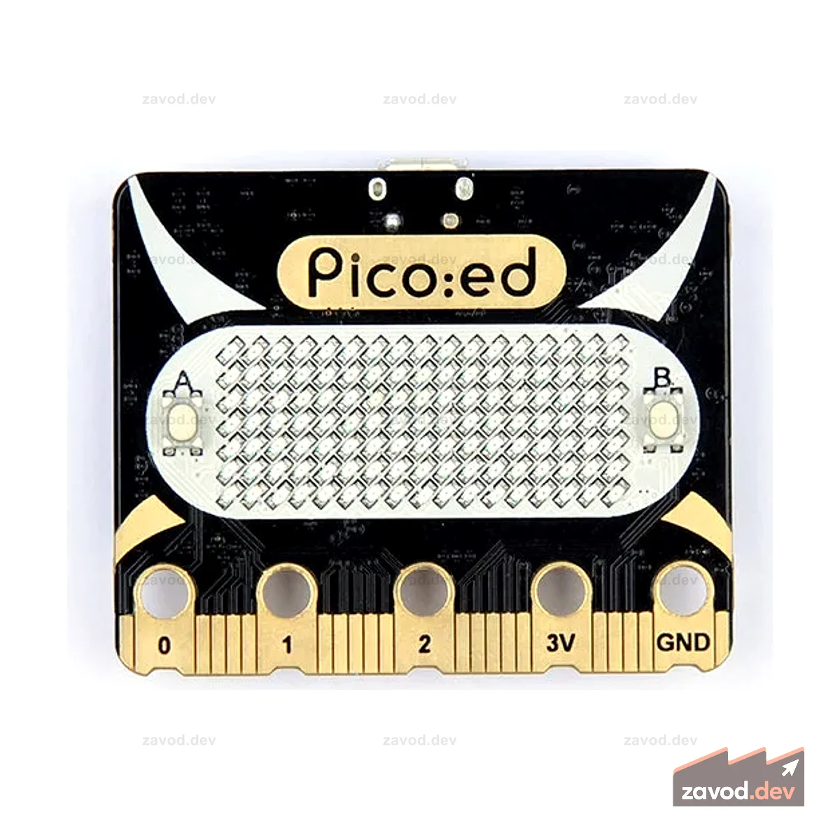 Pico:ed — Макетная плата на базе Raspberry Pi RP2040