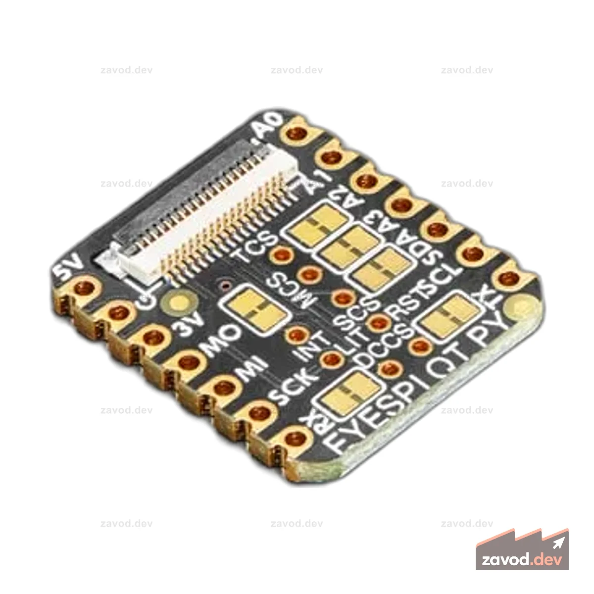 Adafruit EYESPI BFF для QT Py или Xiao — 18-контактный разъем FPC