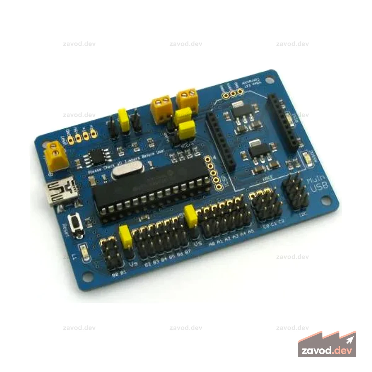 MuIn USB - Многоинтерфейсная USB-плата PIC18F2550