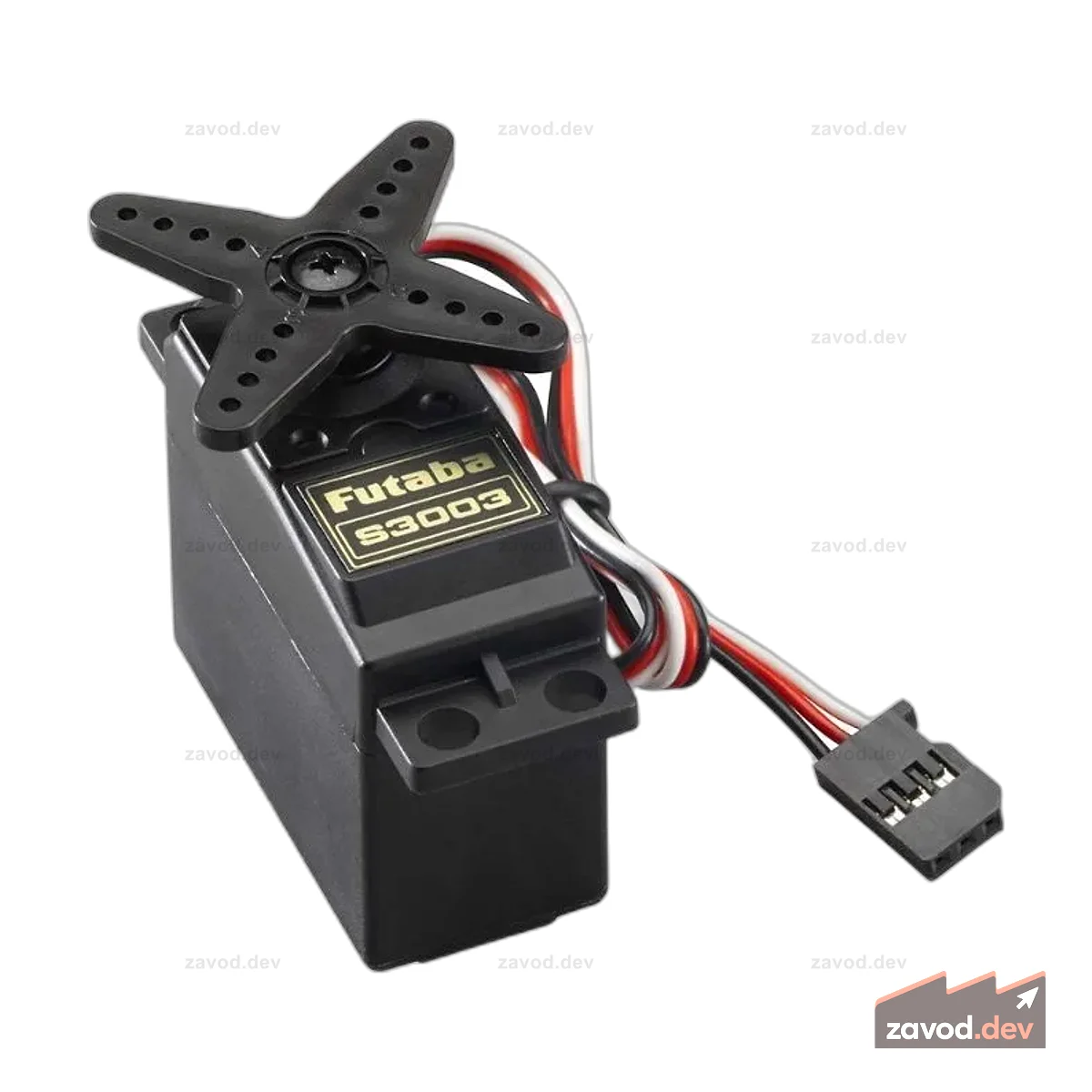 Серводвигатель Futaba S3003 с крутящим моментом 3,2 кгсм для роботов Arduino
