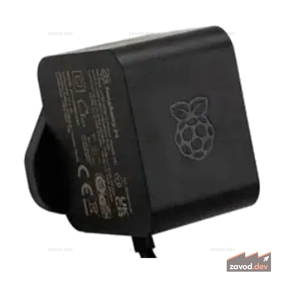 Официальный блок питания Raspberry Pi® 5 — черный