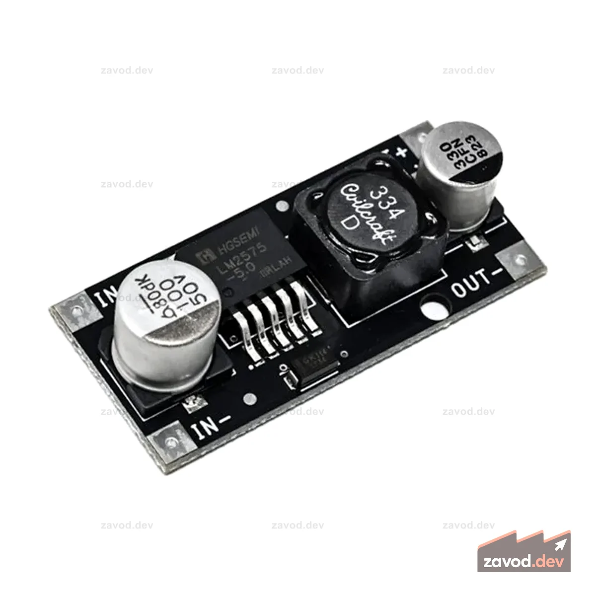 Модуль понижающего преобразователя SmartElex 5 В 1 А LM2575S