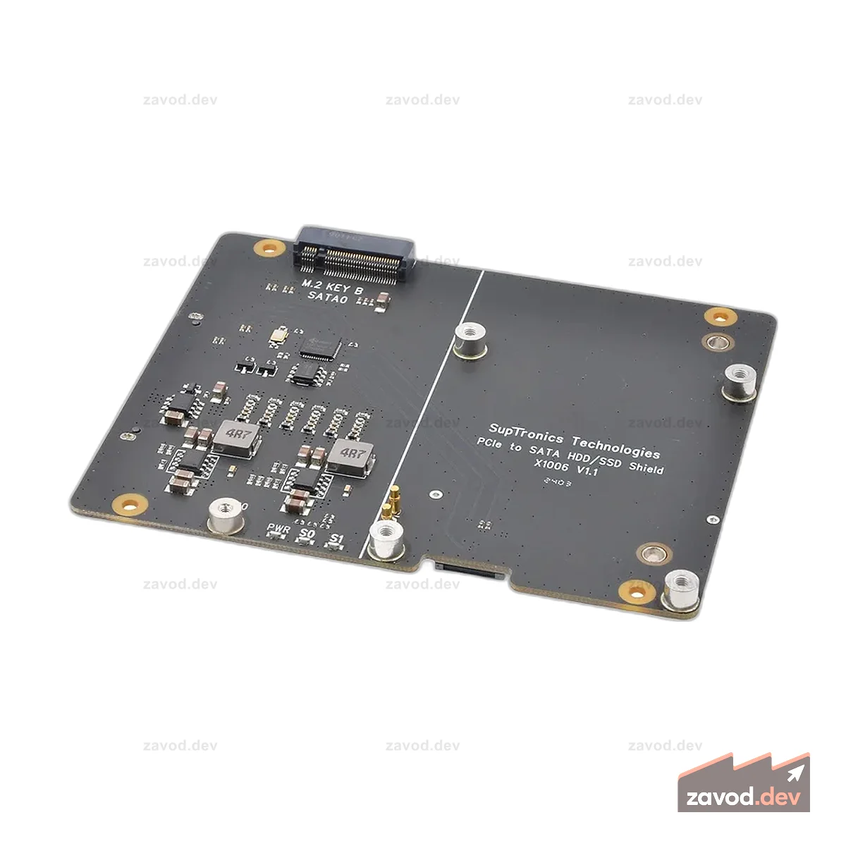 SupTronics X1006 2,5-дюймовый SATA + расширение M.2 SATA для Raspberry Pi 5