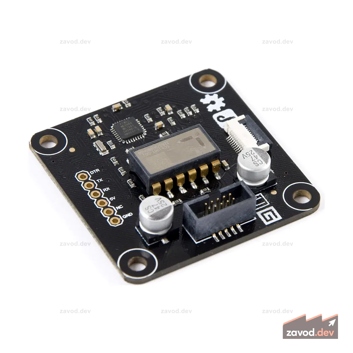 Высокоточный двухосевой инклинометр (совместим с Arduino Gadgeteer) (Снято с производства)