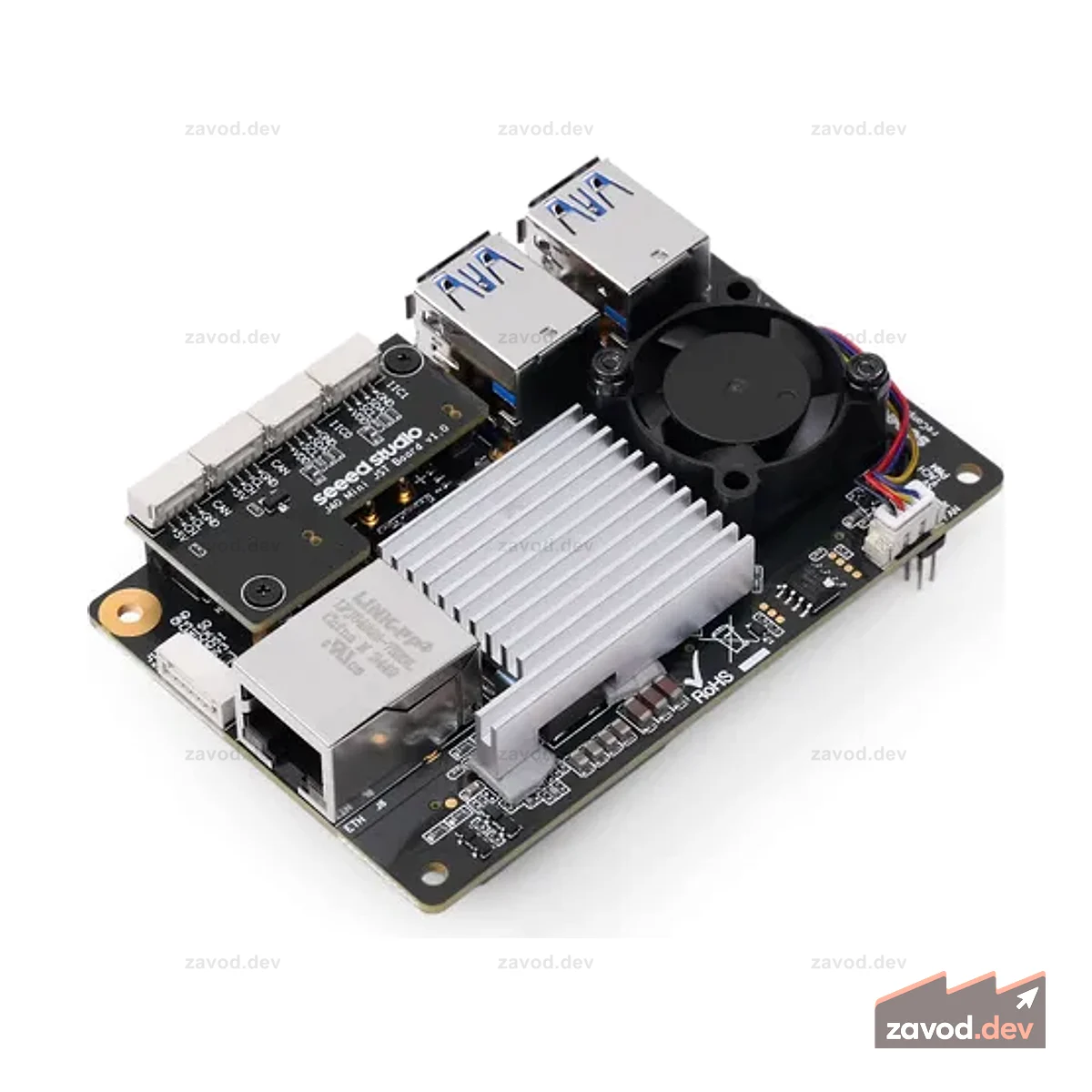 Мини-плата расширения reComputer для Jetson Orin™ Nano/Orin™ NX
Мини-плата расширения reComputer
