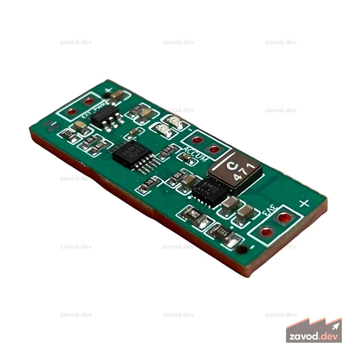 Зарядное устройство Micropowercore + понижающе-повышающий модуль питания 3,3 В для ESP32 и Arduino, Iq 17 мкА