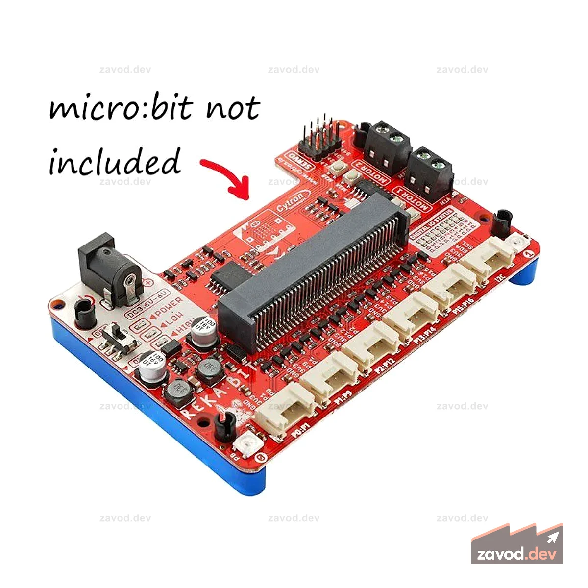 РЕКА:БИТ для micro:bit - Упрощение робототехники (без micro:bit)