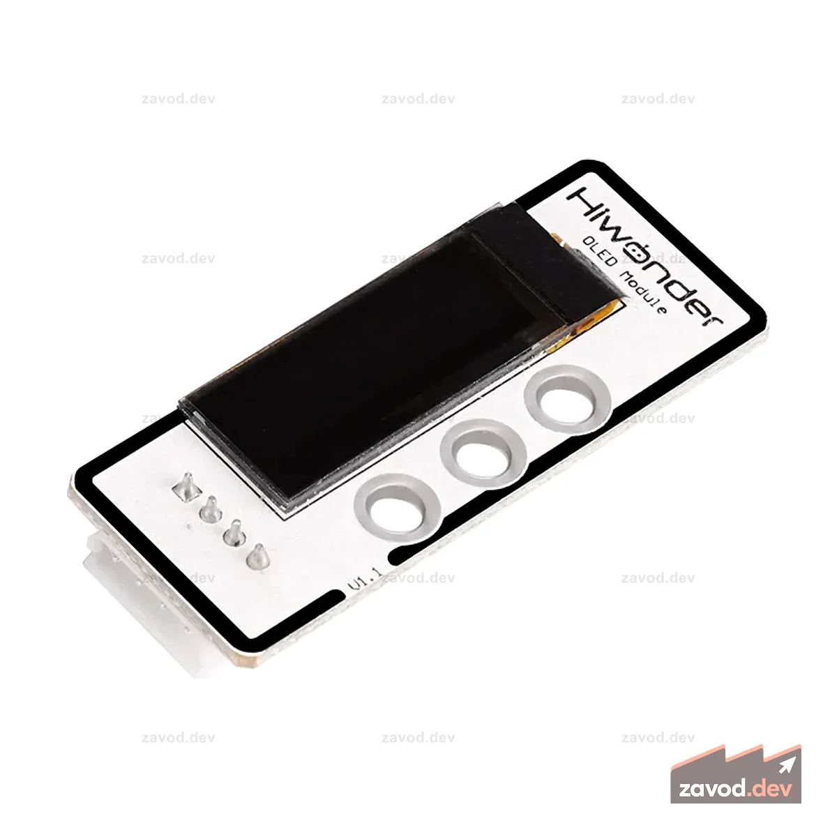 Модуль OLED-дисплея: модуль робота Hiwonder, совместимый с Arduino/ Raspberry Pi/ Jetson Nano/ micro:bit