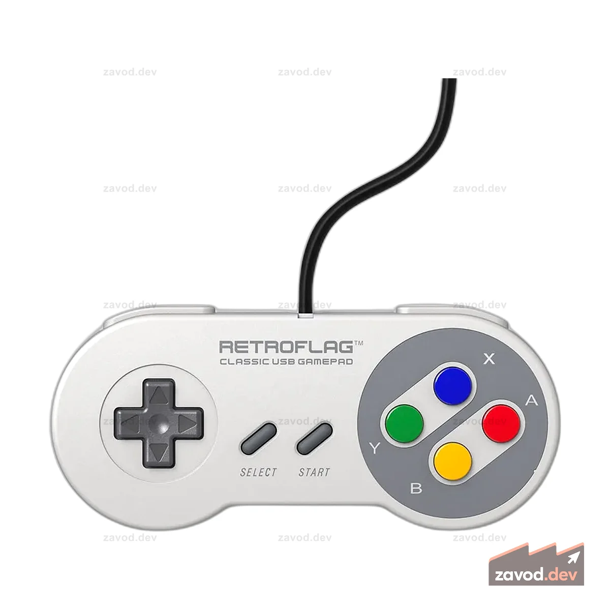 Классический USB-контроллер в стиле SNES