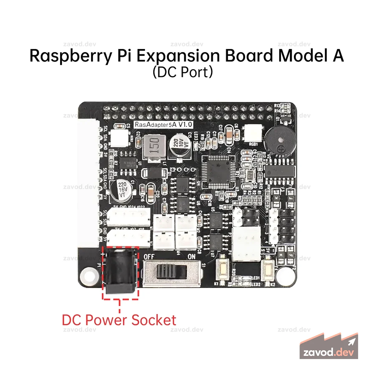 Плата расширения Raspberry Pi 5, драйвер серводвигателя, контроллер робота-манипулятора ROS для умного автомобиля