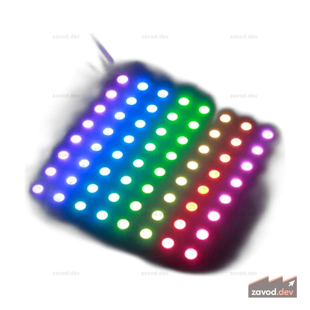 8*8 RGB LED Matrix w& WS2812B - DC 5V