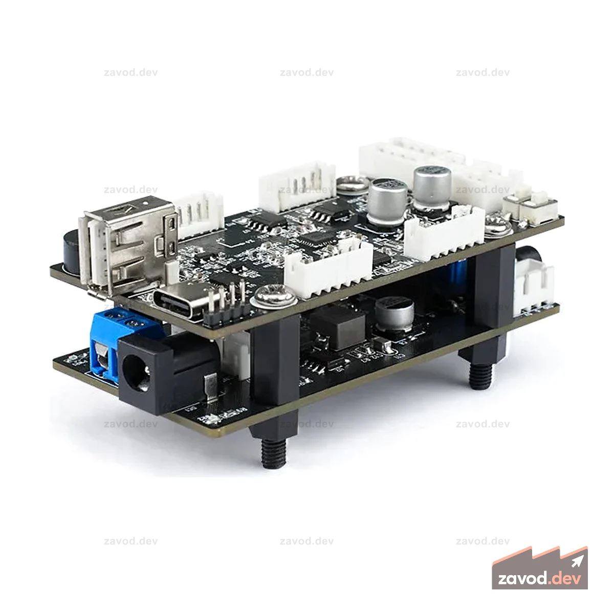 miniROS Контроллер робота STM32 Чип 6-14 В Поддержка напряжения Энкодер Шина двигателя Сервонезависимая система питания