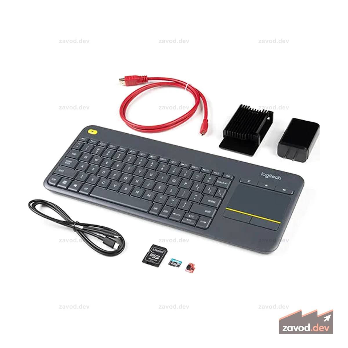 Настольный комплект SparkFun Raspberry Pi 4 — без Raspberry Pi