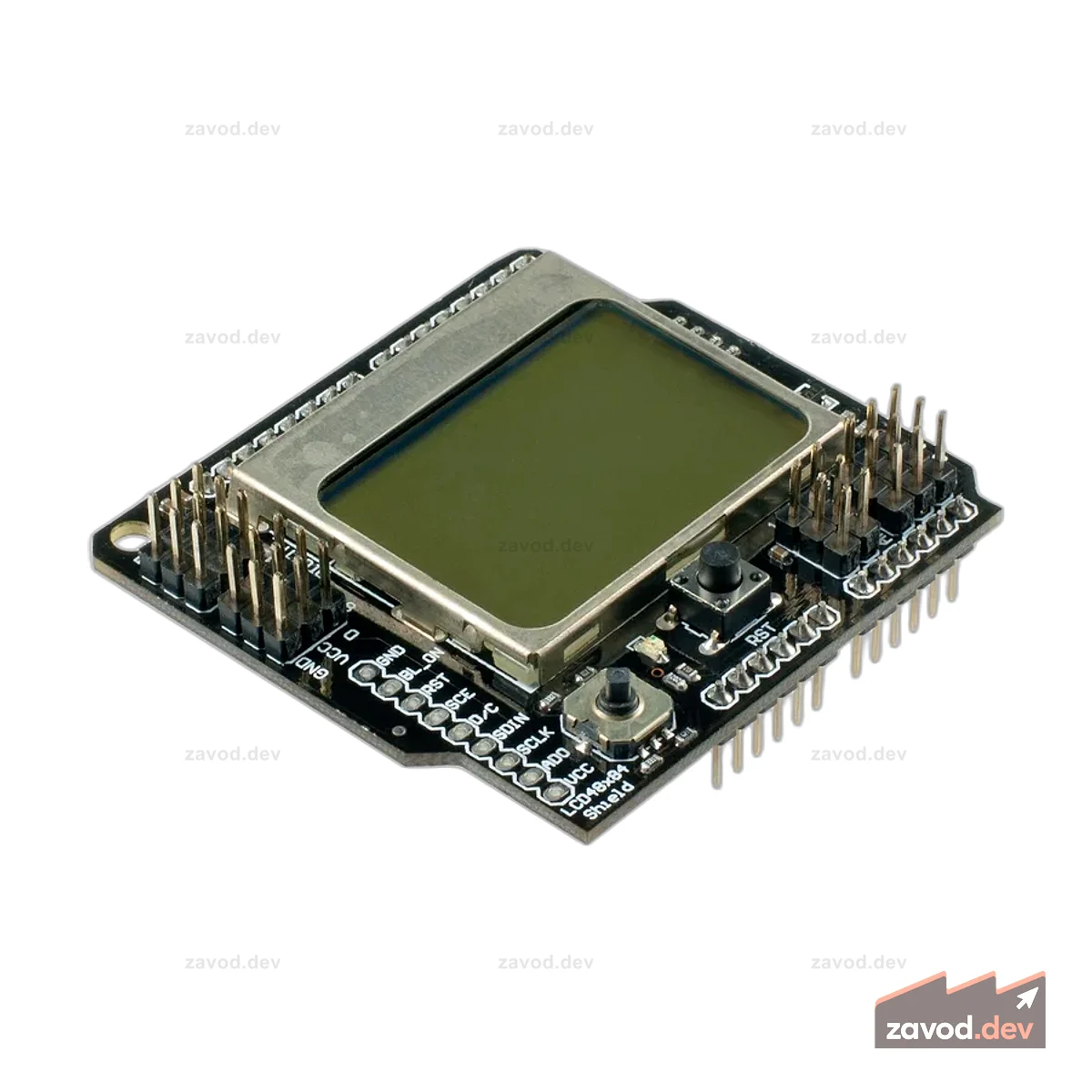Расширьте возможности своих проектов Arduino с помощью LCD4884 Shield!
