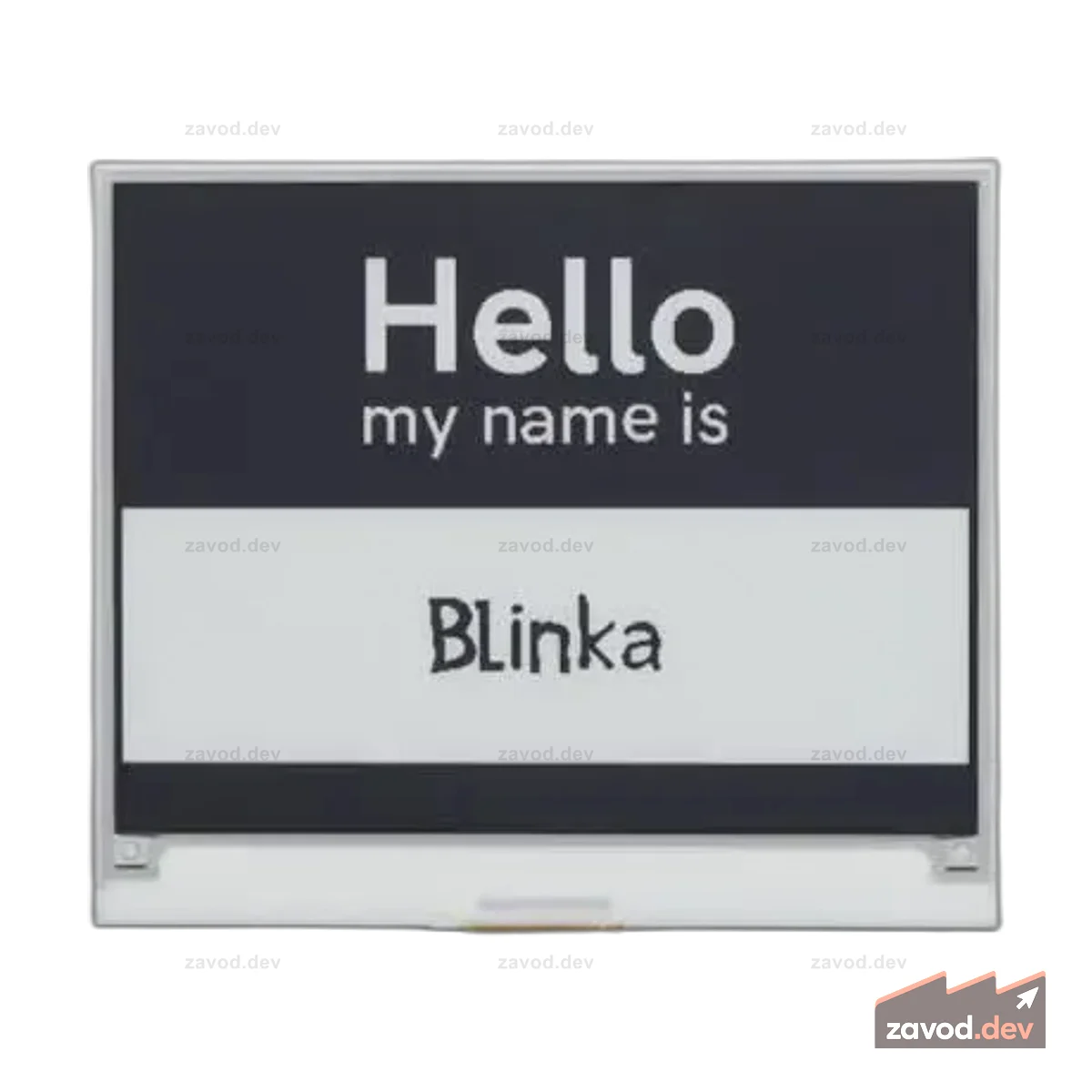 Pimoroni Inky WHAT (ePaper/eInk/EPD) - черный/белый