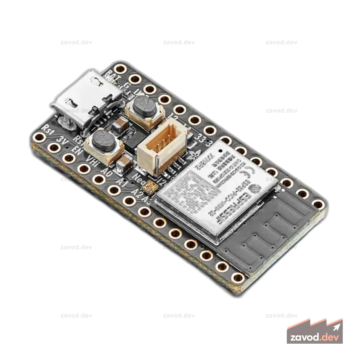 Adafruit ItsyBitsy ESP32 - Антенна для печатной платы