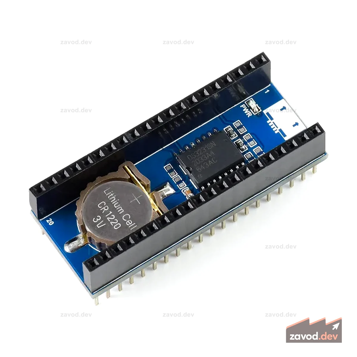 Прецизионный модуль RTC для Raspberry Pi Pico