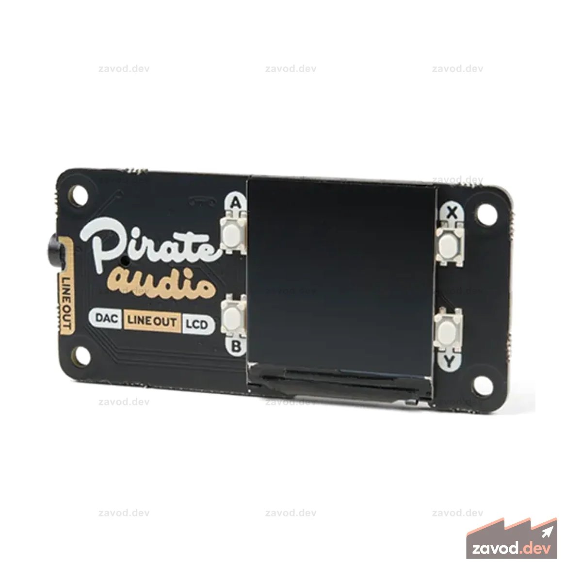 Линейный аудиовыход Pimoroni Pirate для Raspberry Pi