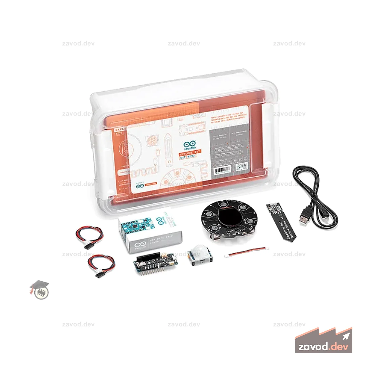Комплект Arduino EDU Explore IoT Rev2 с аккумуляторной батареей