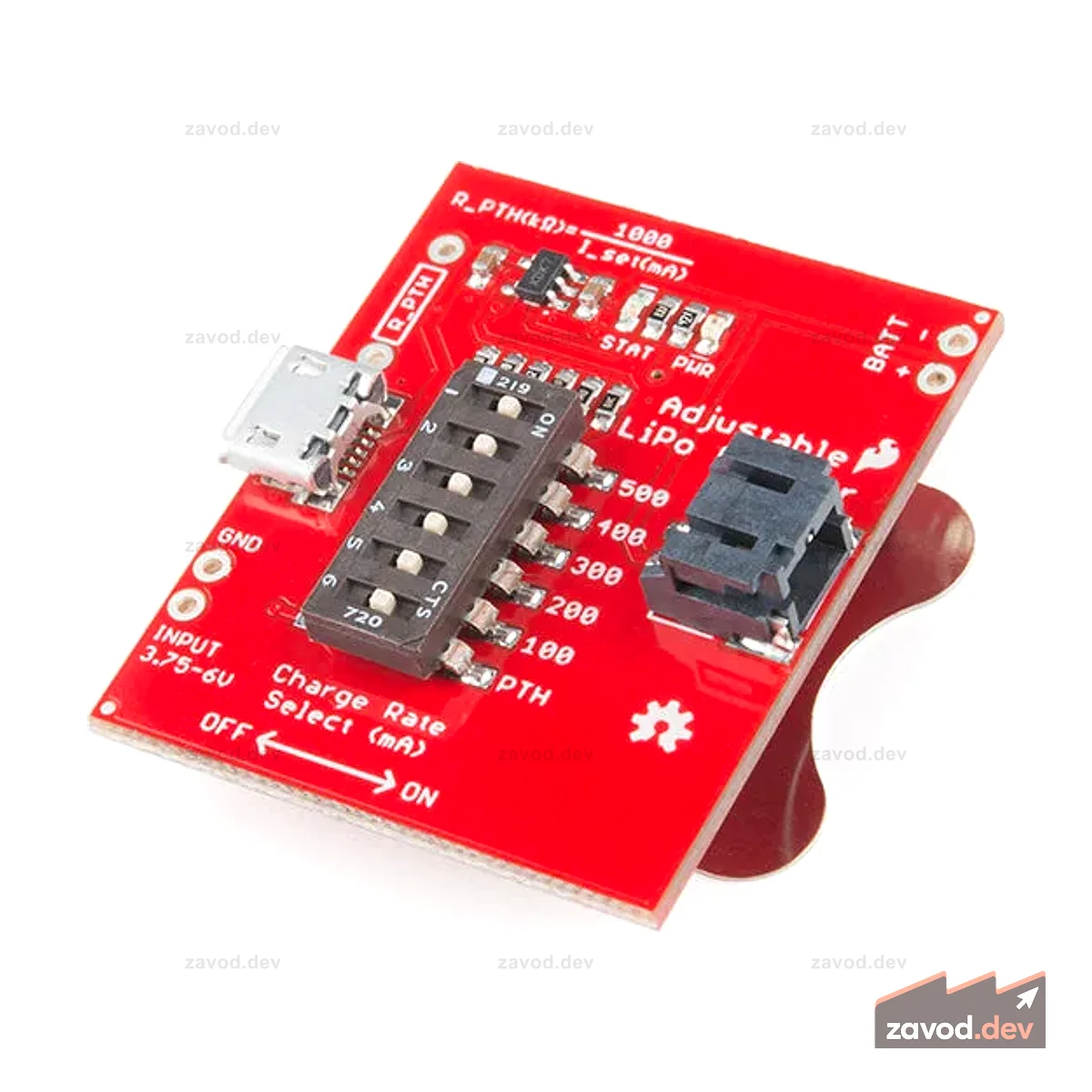 Регулируемое зарядное устройство для LiPo SparkFun