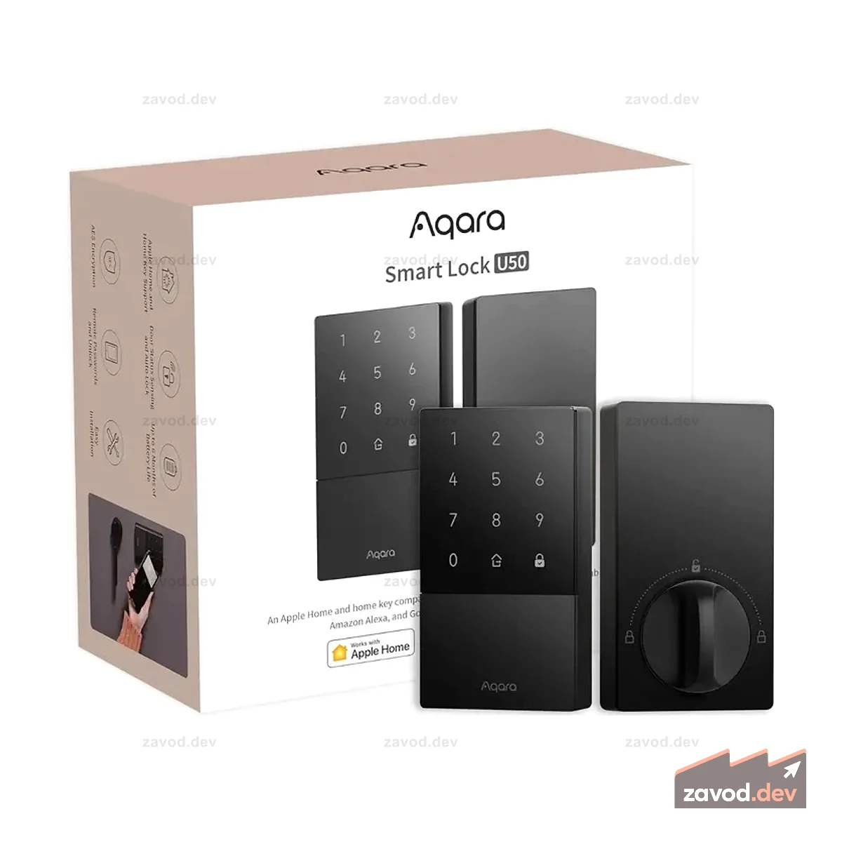 Умный замок Aqara U50