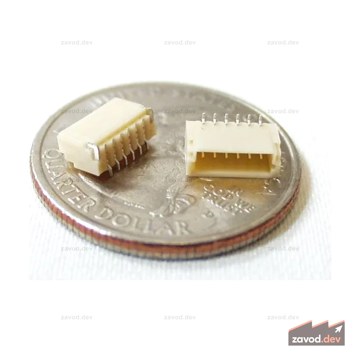 Вертикальный 6-контактный разъем JST SH — SMD