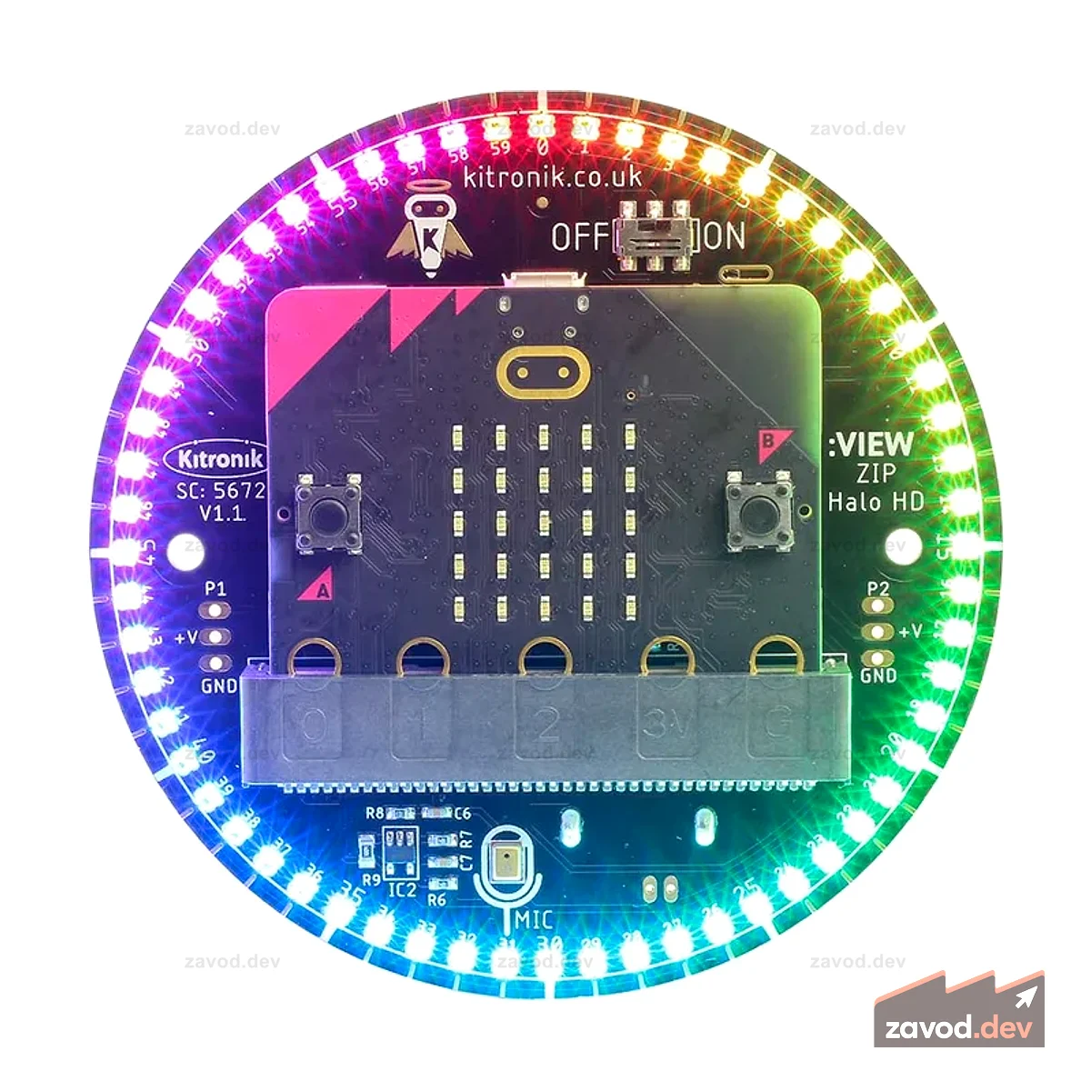 Kitronik ZIP Halo HD для BBC micro:bit