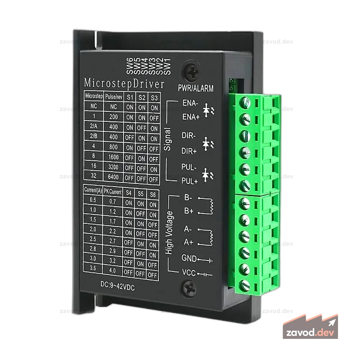 Драйвер шагового двигателя TB6600
