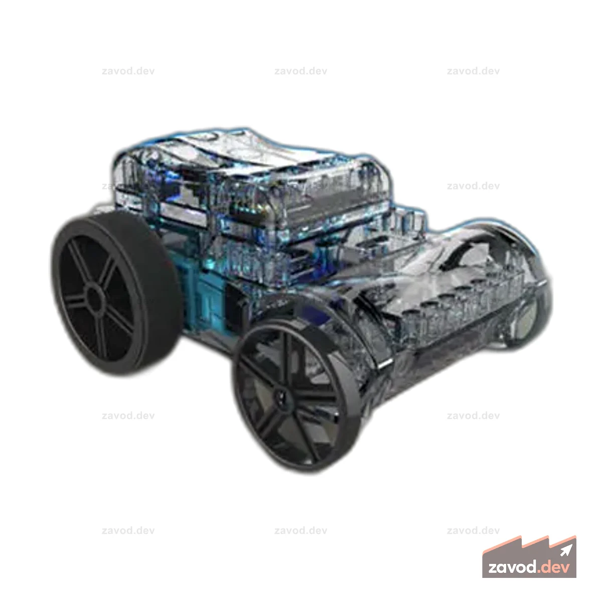 RoboRun JMC-NY-1799 Программируемый 4-колесный радиоуправляемый автомобильный комплект для детей