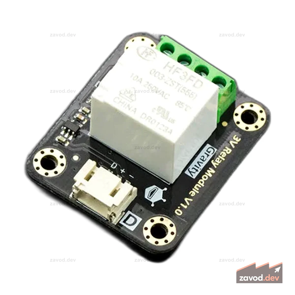 Gravity: модуль цифрового реле (совместим с Arduino и Raspberry Pi)