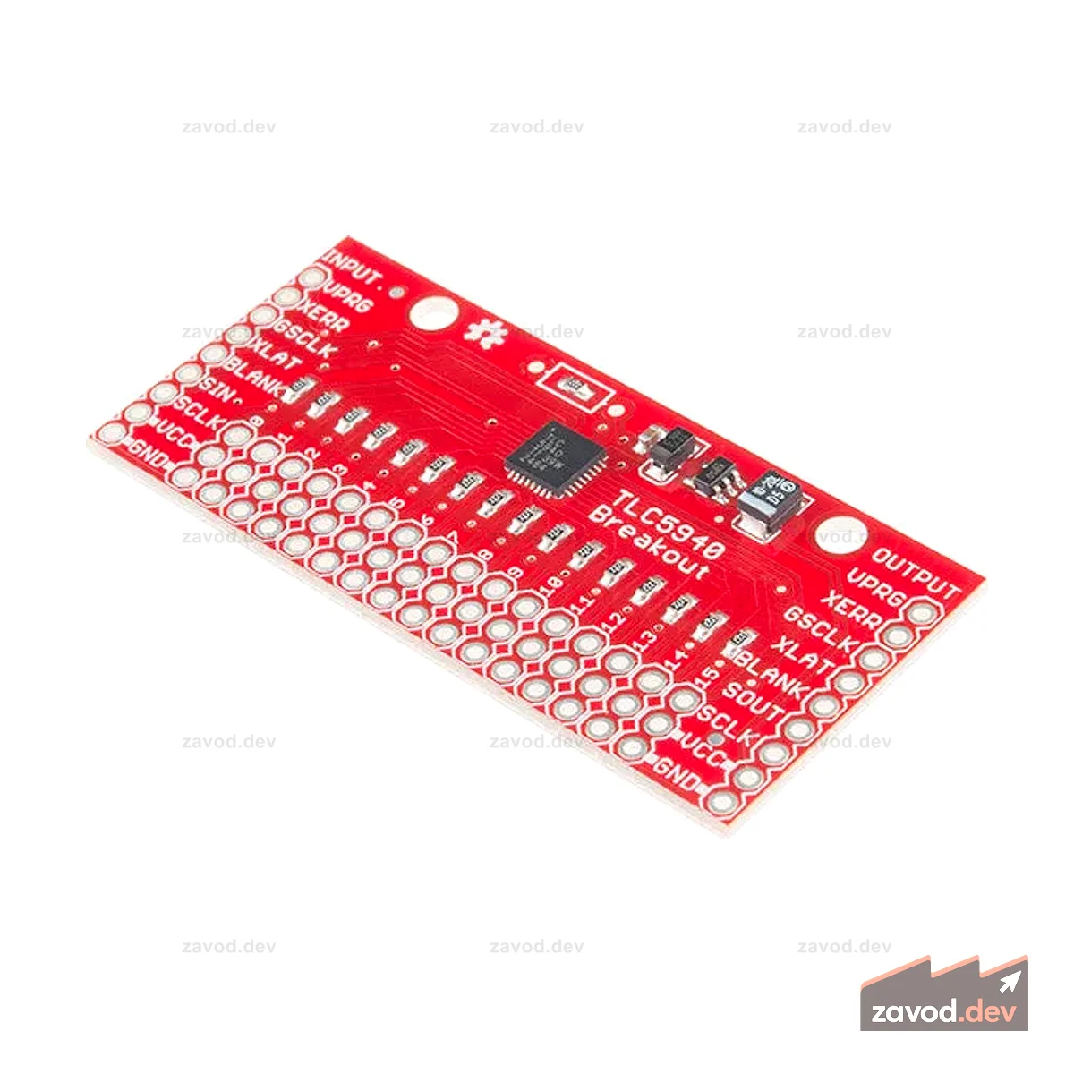 Схема драйвера светодиода SparkFun - TLC5940 (16 каналов)