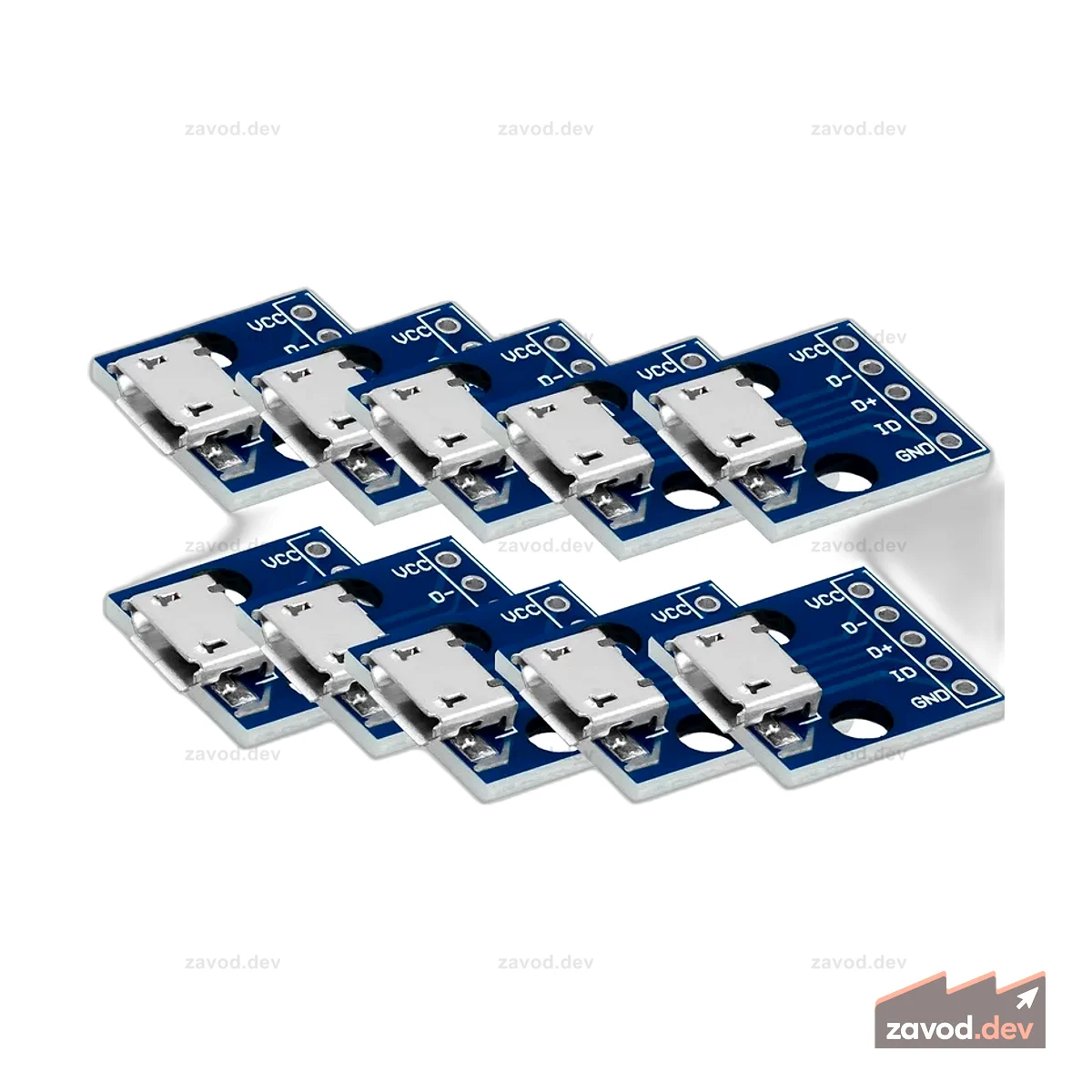 Micro-USB-Anschlussbuchse | USB-Stromversorgungsschnittstelle | 5В-Строммодуль | совместимость с Arduino