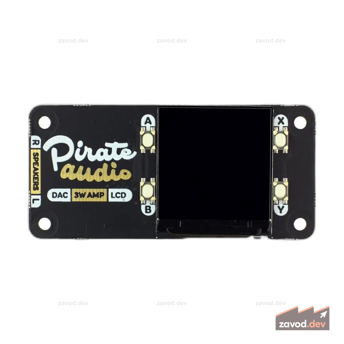 Pirate Audio: стереоусилитель мощностью 3 Вт для Raspberry Pi