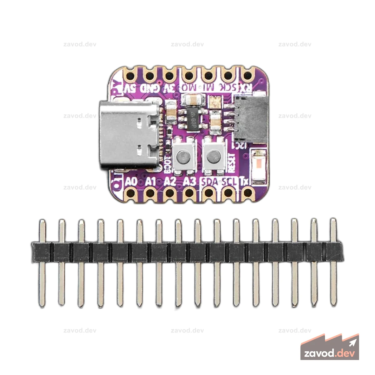 Adafruit QT Py ESP32 Pico — плата разработки WiFi со STEMMA QT, 8 МБ флэш-памяти, 2 МБ PSRAM