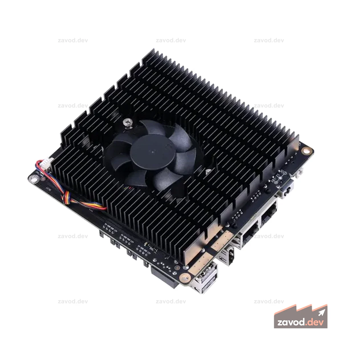 ODYSSEY - X86J4125864 v2 - Мини-ПК с 64 ГБ eMMC, Linux и ядром Arudino, двумя сетевыми адаптерами 2,5 Gigabit Ethernet, выходом 4K, RP2040, рассеиванием тепла вентилятором