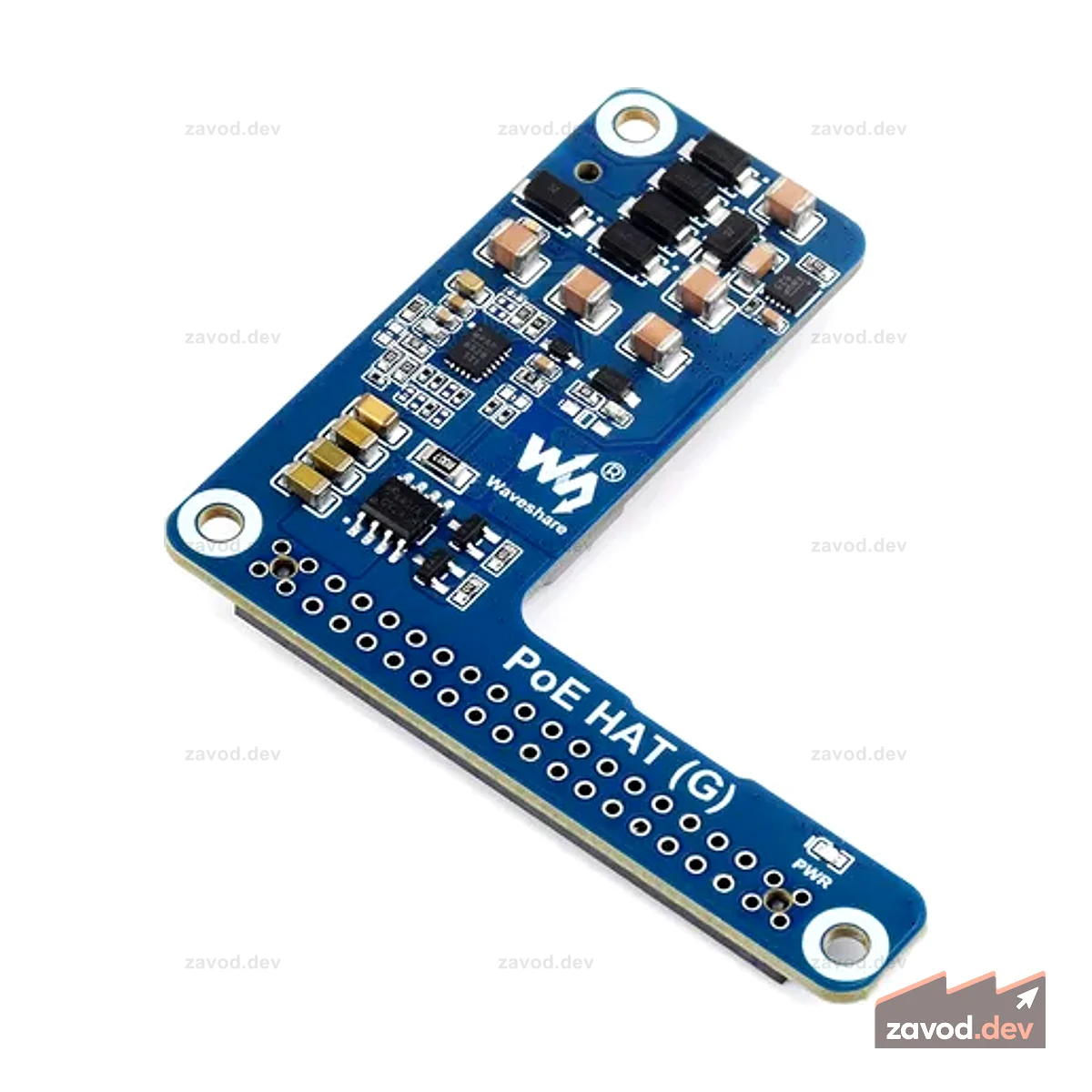 Raspberry Pi 5 PoE HAT (G) – 5В 5А, 802.3af/at