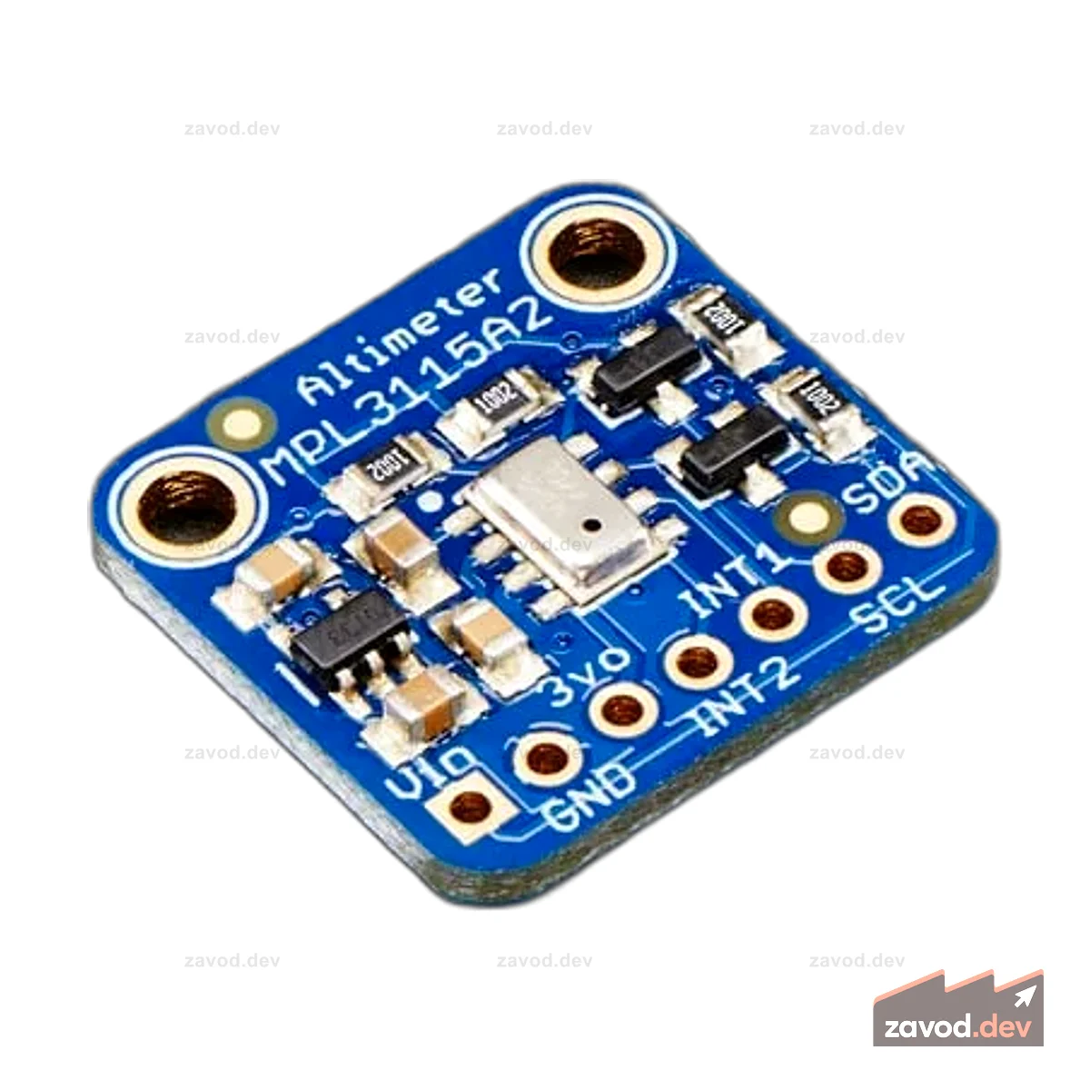 MPL3115A2 - I2C Датчик барометрического давления/высоты/температуры
