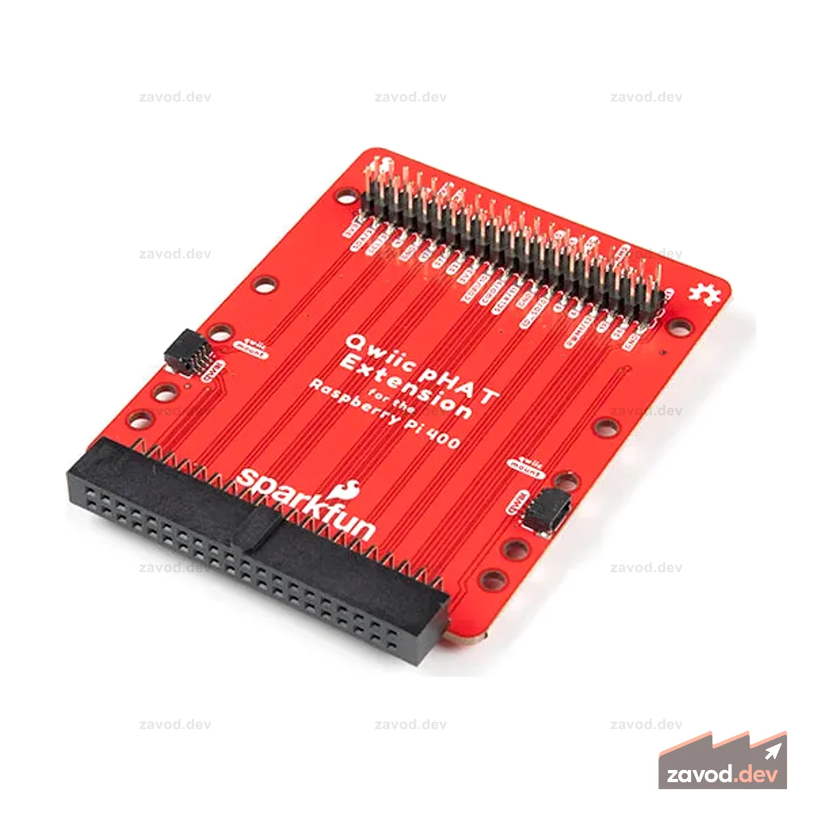 Расширение SparkFun Qwiic pHAT для Raspberry Pi 400