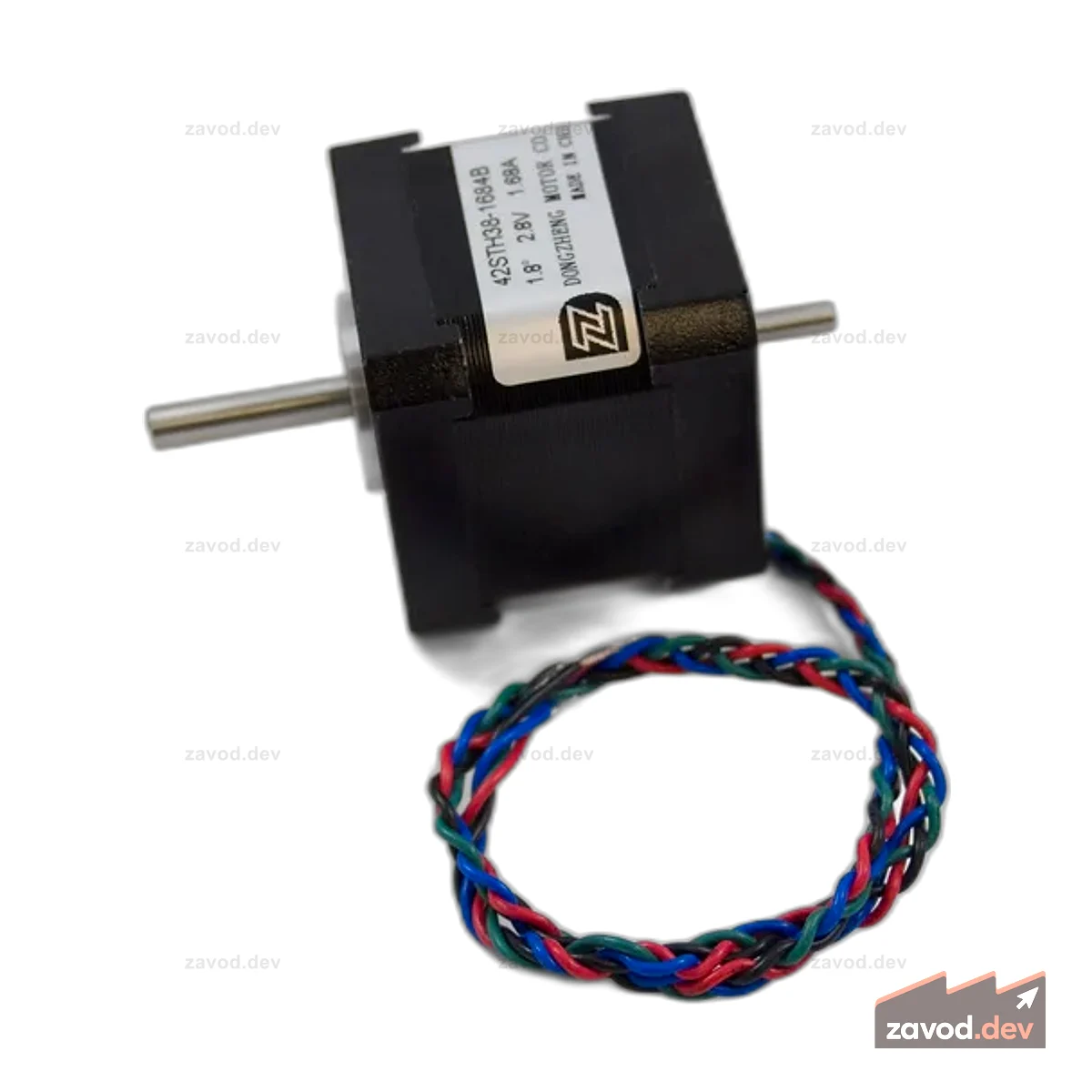 3324 - 42STH38 NEMA-17 Биполярный безредукторный шаговый двигатель