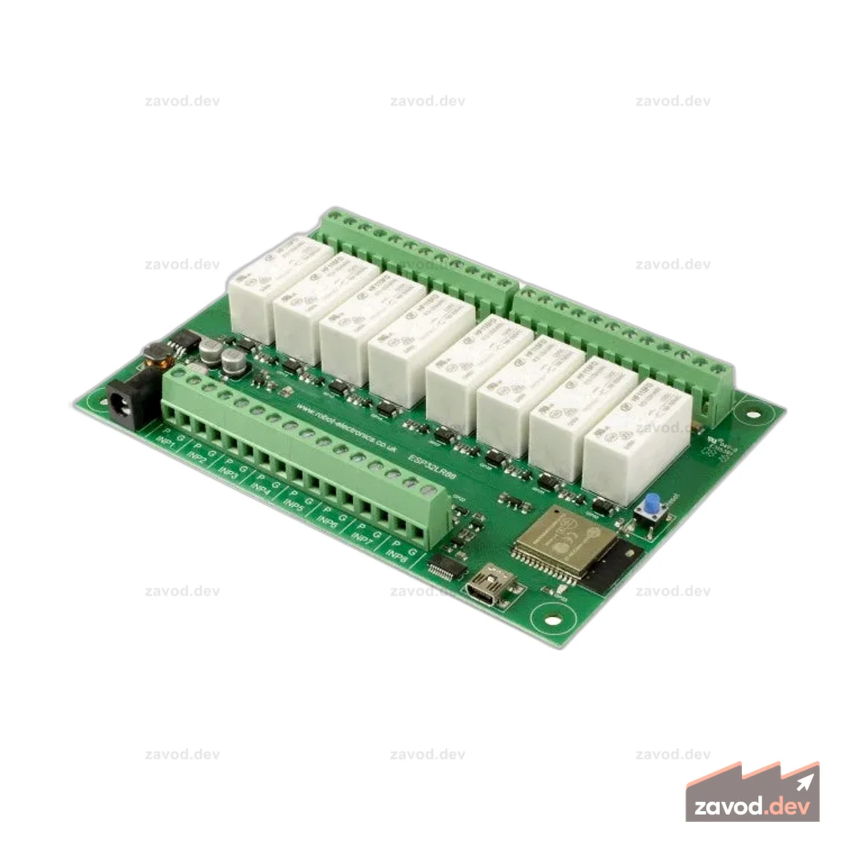 ESP32LR88 - WIFI 8 x 16A relays